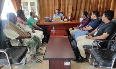 مدير عام مديرية القطن يبحث سبل تنفيذ مشروع سبل العيش متعدد السنوات بالمديرية