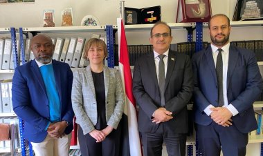 وزير الصحة بحيبح يلتقي مسؤولي الصندوق العالمي العالمي لمكافحة السل والايدز والملاريا