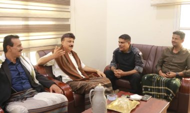 رئيس انتقالي حضرموت يلتقي اللواء فضل باعش