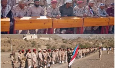 كتائب النصر بالضالع تدشن العام التدريبي والعملياتي 2024م