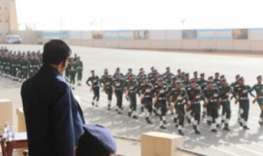 اللواء البحسني يفتتح الفصل الدراسي بكلية الشرطة بحضرموت