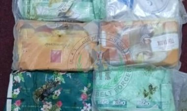 قوات الحزام الأمني تضبط كمية من الحشيش بأبين