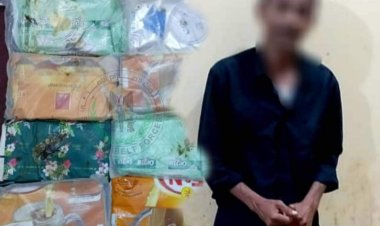 مستغلاً أسرته.. حزام أبين يضبط نازح في محاولة لتهريب 10 كجم من الحشيش شرق زنجبار