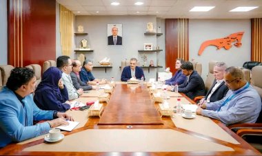 لملس يبحث مع فريق برنامج الأمم المتحدة الإنمائي سُبل التعاون والتنسيق المشترك