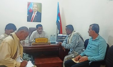 رئيس انتقالي أبين يطلع على أوضاع واحتياجات جمعية رعاية وتأهيل المعاقين حركيا بزنجبار