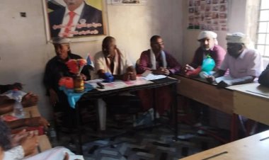 أبين: اللجان المحلية بالمجلس الانتقالي لمركز الحصن تعقد اجتماعها الدوري لشهر فبراير