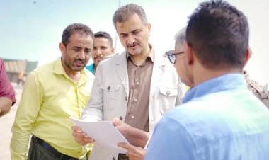 لملس يؤكد استمرار العمل في مشاريع تحسين المدينة وإبراز وجهها الجمالي والحضاري