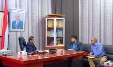 بن الوزير يثمن الدعم الإماراتي لمشاريع الري في شبوة