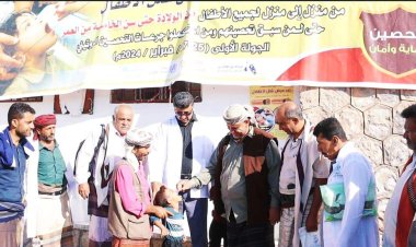 رئيس تنفيذية انتقالي المحفد يدشن الحملة الوطنية للتحصين ضد شلل الأطفال