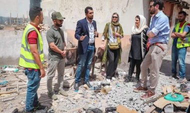 وفد اليونسكو يتفقد مشروعين في مديرية صيرة