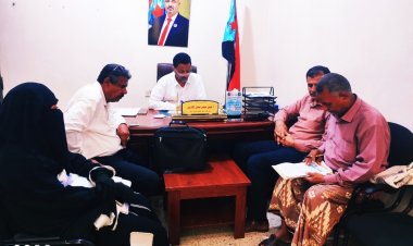 أبين: غيثان يطلع على سير عمل نشاط المجلس الانتقالي بمديرية خنفر