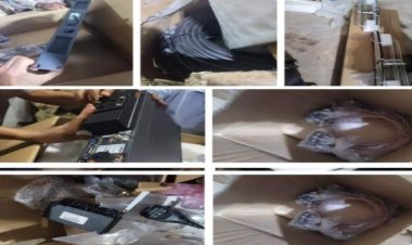 أمن المهرة يضبط أجهزة اتصالات وتجسس ومعدات عسكرية في طريقها للحوثيين