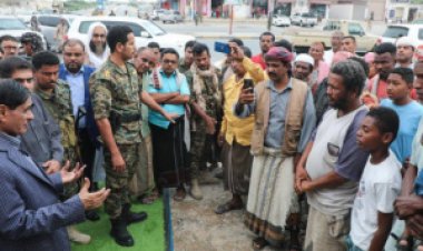 نائب رئيس الانتقالي يفتتح 5 مخابز خيرية بحضرموت