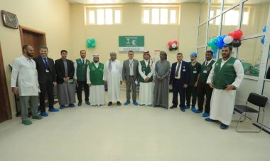 تدشين المرحلة الثالثة من مركز غسيل الكلى بالمهرة بعد نجاحٍ باهرٍ للمرحلتين السابقتين.