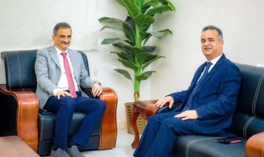 لملس يلتقي السفير الليبي ويؤكد حرص السلطة المحلية على أداء السفارات عملها كلياً من العاصمة عدن