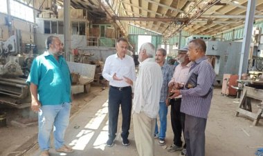 الجاوي يزور شركة احواض السفن الوطنية