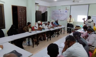 تمدين شباب تختتم برنامج تدريبي لاتحادات جمعيات مستخدمي المياه بأبين