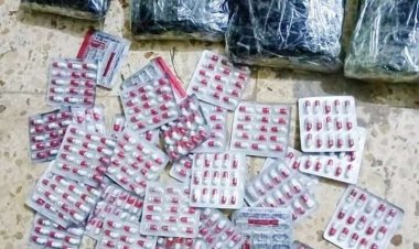 الأجهزة الأمنية تضبط متهم بحوزته اكثر من 2500 حبه من الممنوعات في القطن