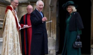 في أول ظهور منذ إصابته بالسرطان.. ملك بريطانيا يحضر قداس عيد الفصح