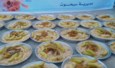 اتحاد شباب الغد يواصل توزيع إفطار صائم في مديرية سيحوت بمحافظة المهرة