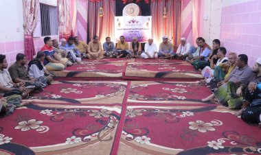 مؤسسة الأمل النسوية مكتب الشحر تنظم افطار صائم للشخصيات الإجتماعية بالمديرية