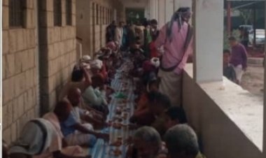 منتدى الحسيني بلحج يقيم مأدبة افطار وامسية كرم فيها عدد من رواده