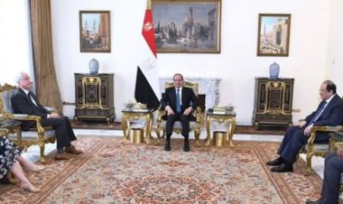 السيسي يناقش مع رئيس الاستخبارات المركزية الأمريكية وقف الصراع في غزة