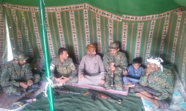 رئيس انتقالي جيشان يتفقد قوات الحزام الأمني بالمديرية