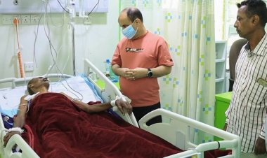 مدير عام دارسعد يطمئن على صحة الكابتن فتيني حسن مكي