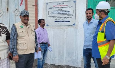 سلطة المنصورة تتسلم مشروع إعادة تأهيل( 17 ) ممراً خلفياً في منطقة القاهرة