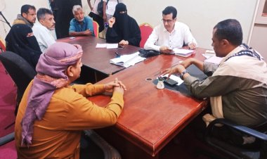 فريق حقوقي من انتقالي أبين والسلطة المحلية بالمحافظة يزوران السجن المركزي بزنجبار