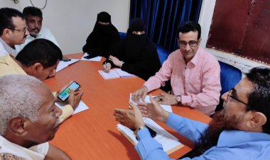 فريق من انتقالي أبين يبحث مع مكتب الصحة بالمحافظة تداعيات انتشار مرض الكوليرا