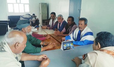 انتقالي لودر والسلطة المحلية يعقدان لقاء تشاوريا لمناقشة أوضاع المديرية