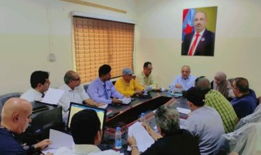 تنفيذي نقابة الصحفيين والإعلاميين الجنوبيين يستعرض نشاط عمله خلال الفصل الأول من العام الجاري