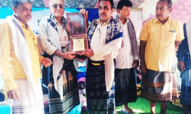 بحضور قيادات في المجلس الانتقالي.. منطقة شقرة تشهد حفلاً تكريميا للبروفيسور سعيد بايونس