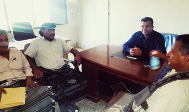 نائب رئيس انتقالي أبين يلتقي بالشيخ محمد باخرش