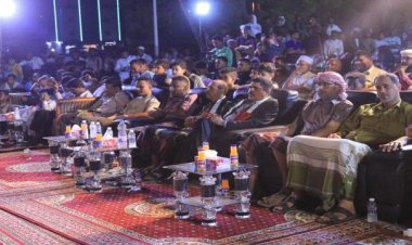 الحملة الشعبية لشكر دولة الإمارات تختتم فعالياتها بحفل جماهير حاشد في المكلا