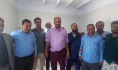 السلطة المحلية بمديرية الضالع تفتتح مركز النجد الطبي بمنطقه الركبة حجر