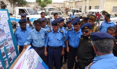 تحت شعار بوعينا نصل آمنين.. مدير امن ابين يدشن اسبوع المرور العربي في المحافظة