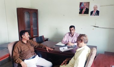 إدارة الشباب والرياضة بانتقالي أبين تلتقي بمدير إدارة التٱهيل والتدريب بمكتب الشباب والرياضة بالمحافظة