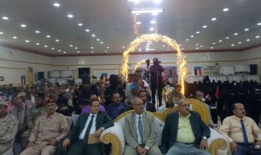 انتقالي لحج يحيي ذكرى إعلان عدن التاريخي بحفل فني وخطابي