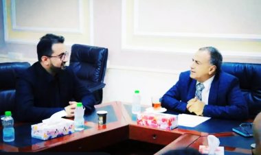 رئيس الهيئة الوطنية للإعلام يبحث مع رئيس جامعة عدن سبل التنسيق والشراكة