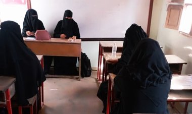 مديرة التعليم بانتقالي ابين تتفقد أوضاع روضة الخاملة بمديرية خنفر