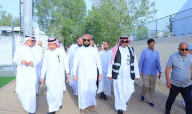 وكيل قطاع الحج والعمرة يتفقد مخيمات حجاج بلادنا بمشعري منى وعرفات