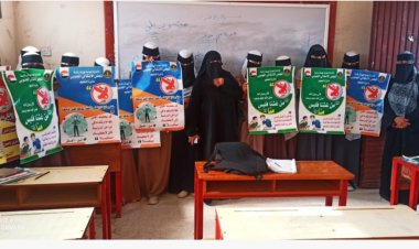 إدارة التعليم بانتقالي أبين تختتم حملة لا للغش في مدارس المحافظة