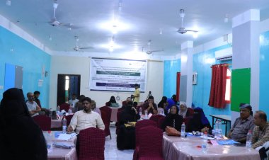 بدعم NDI مؤسسة شباب أبين تعقد جلسة حوار بين السلطة المحلية والأجهزة الأمنية ومنظمات المجتمع المدني