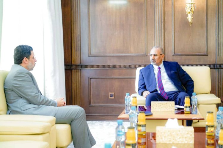 الرئيس الزبيدي يشدد على ضرورة اضطلاع الحكومة بمسؤولياتها في انتشال الوضع الإقتصادي والخدمي