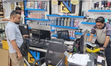 حملة لضبط المحال التجارية المتخلفة عن سداد الإيرادات الزكوية بمديرية المنصورة