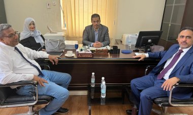 المهندس عمار عبدالعزيز يتسلم مهامه رسمياً كمديراً عاماً لمكتب الإتصالات وتقنية المعلومات بالعاصمة عدن