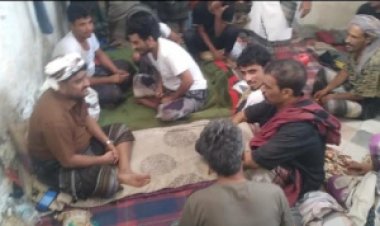 مدير أمن أبين يتفقد سجن البحث الجنائي ويوجه بإطلاق عدداً من السجناء